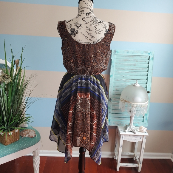BeBop High Low Boho Dress - Picture 3 of 5